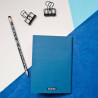 Petit carnet bleu chat