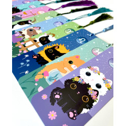 Marque page Lion - Signe astrologique