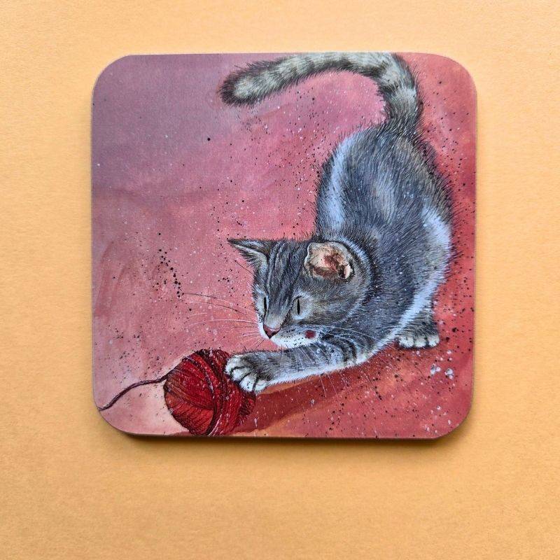 Sous-verre chat - Pixie