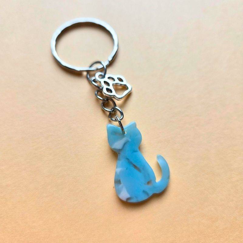 Porte-clefs Turquoise