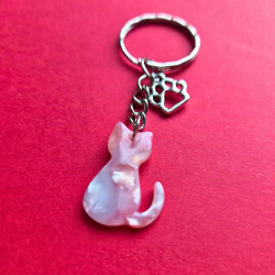 Porte-clefs Rose