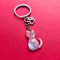 Porte-clefs Rose