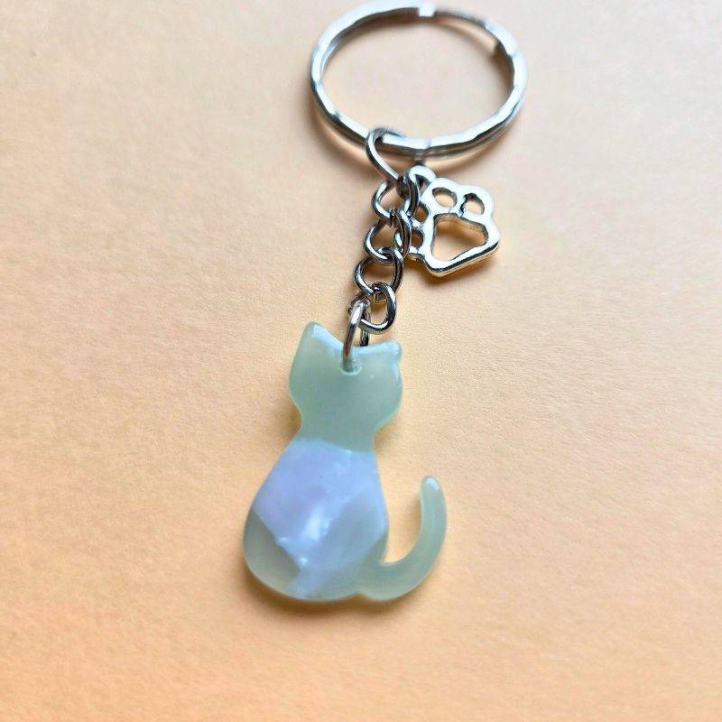 Porte-clefs Vert pastel