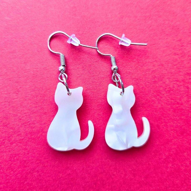 Boucles d'oreilles - Blanc
