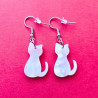 Boucles d'oreilles - Blanc
