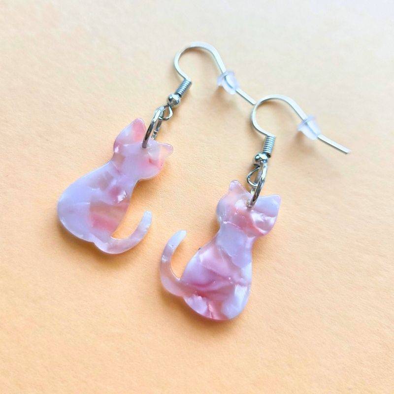 Boucles d'oreilles - Rose