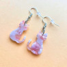 Boucles d'oreilles - Rose