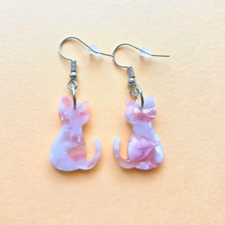 Boucles d'oreilles - Rose