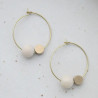Boucles d'oreilles jaspe