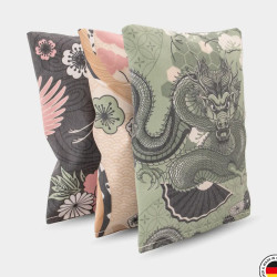 Oreiller bruissant Japon à la cataire