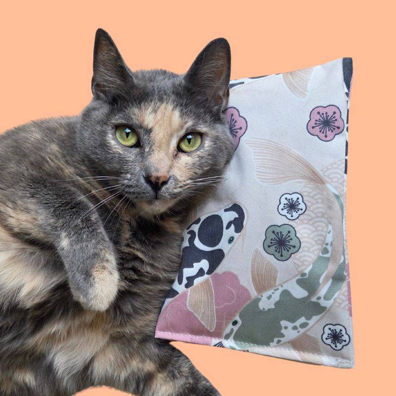 Oreiller bruissant Japon à la cataire