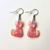 Boucles d'oreilles - Orange
