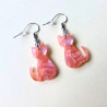 Boucles d'oreilles - Orange