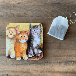 Sous-verre chat - Rodoco