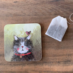 Sous-verre chat - Klaus