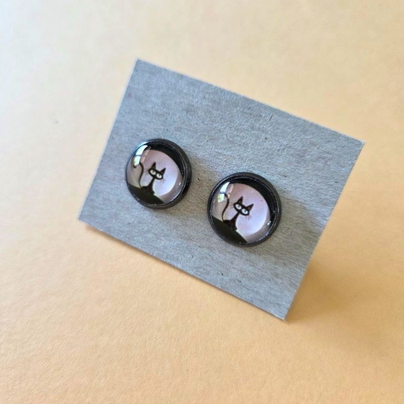 Puces d'oreilles - Chat noir
