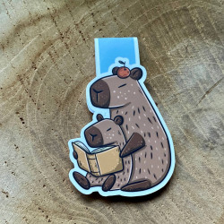 Marque page magnétique Capybara
