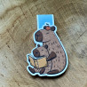 Marque page magnétique Capybara
