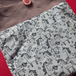 Pochette à livre  - licorne