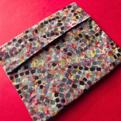 Pochette à savon  - carrés