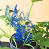 Treillis plante chat - Bleu