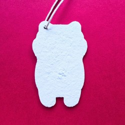 Eponge compacte chat bleu