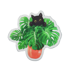 Magnet chat Monstera