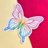 Sticker attrape soleil papillon