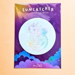 Sticker attrape soleil dragon