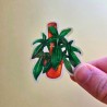 Sticker plante déco - Autocollant nature pour ordinateur portable