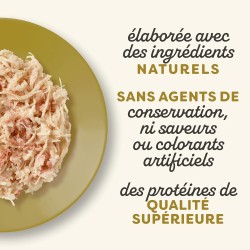 Patée en gelée pour chat - poulet et agneau