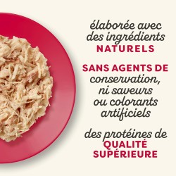 Patée en gelée pour chat - poulet et boeuf
