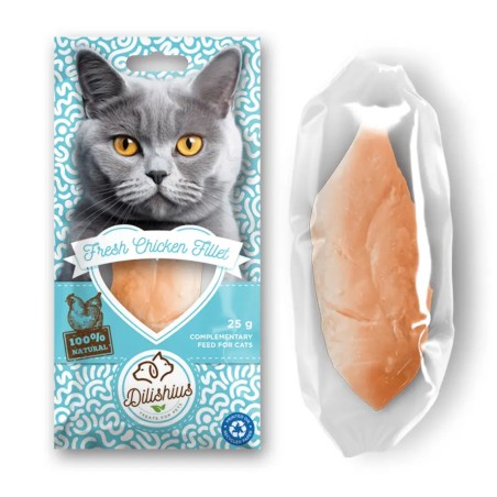 Filet de Poulet 100 % Naturel pour chat