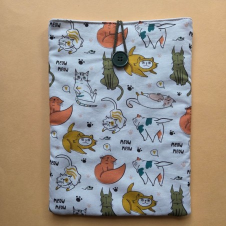 Pochette à livre  - funny cats
