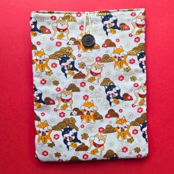 Pochette à livre  - shiba