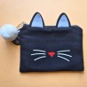 Pochette - chat noir