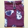 Pochette à livre : protection tissu unique faite en France