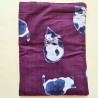 Pochette à livre : protection tissu unique faite en France