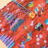 Pochette à livre : protection tissu unique faite en France
