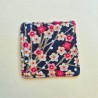 Marque page tissu - fleurs