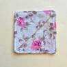 Marque page tissu - rose