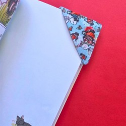 Marque page tissu - lapin