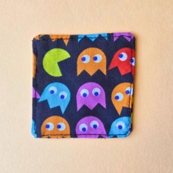Marque page tissu - pac man
