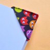 Marque page tissu - pac man