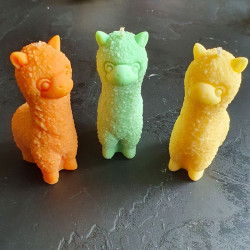 Bougie alpaga Cire de colza