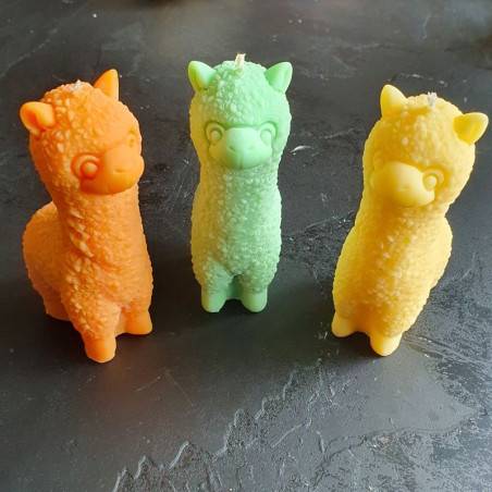 Bougie alpaga Cire de colza