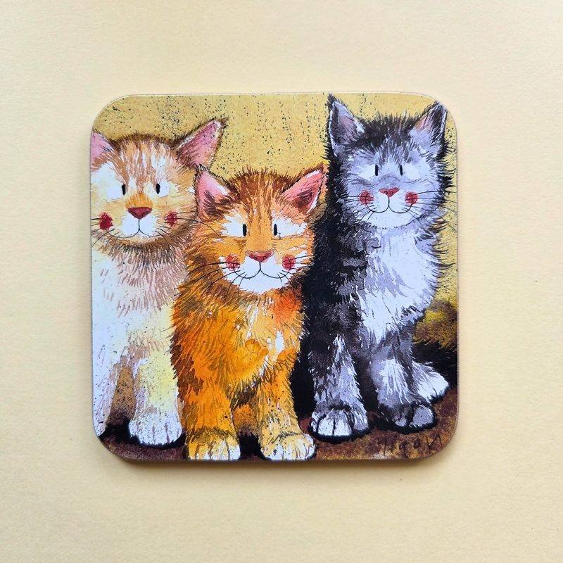 Sous-verre chat - Rodoco