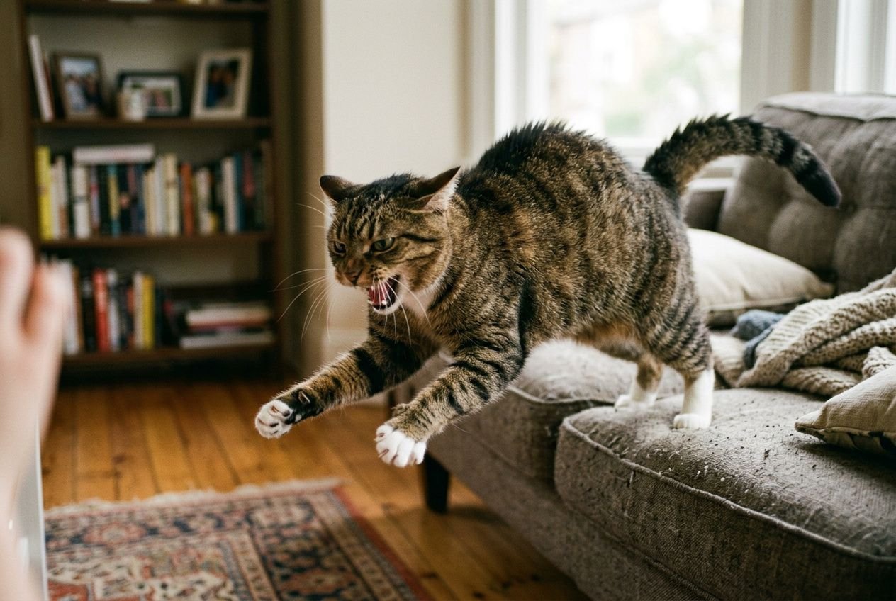Chat agressif : alternatives et décision