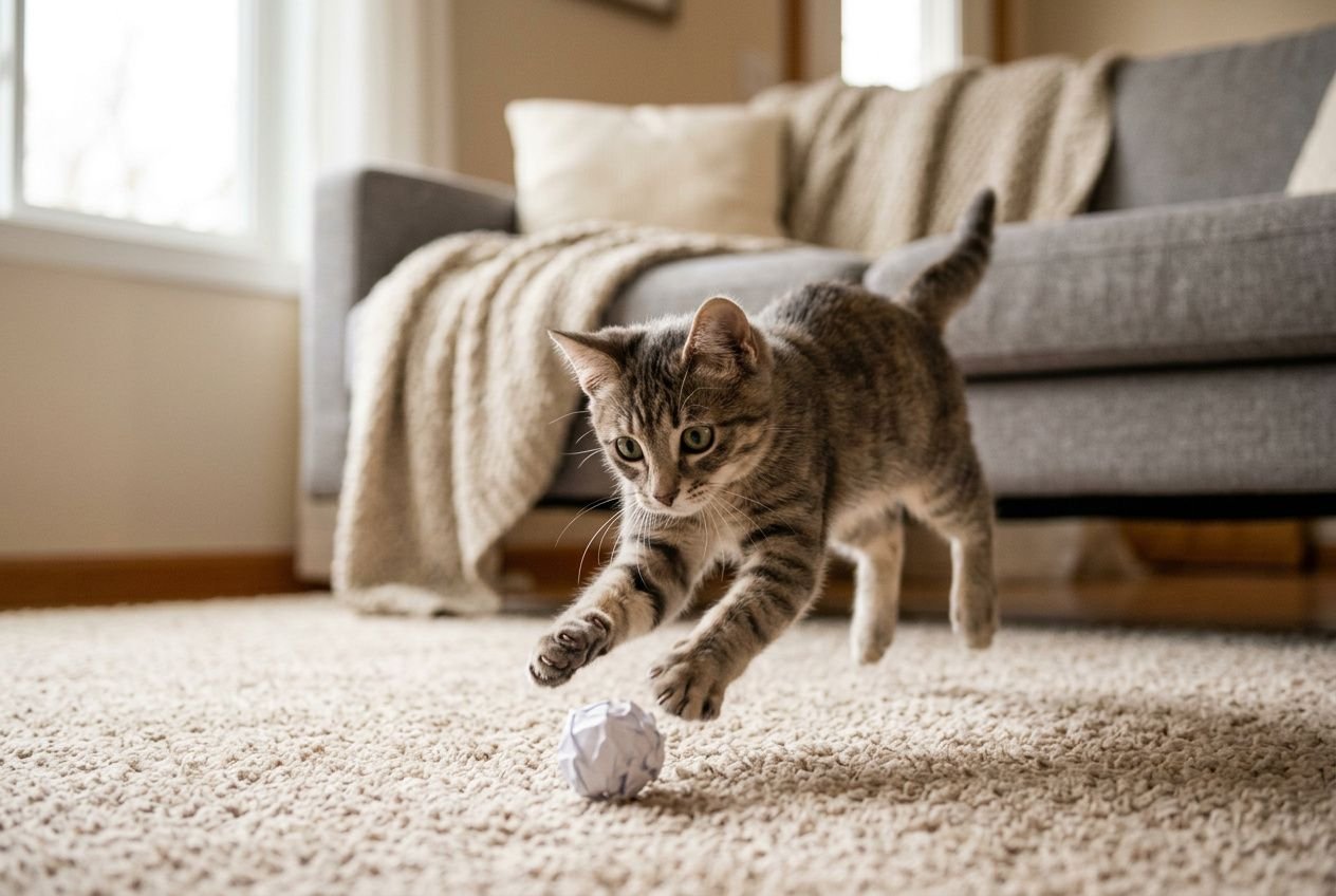 Comment calmer un chat hyperactif : guide complet