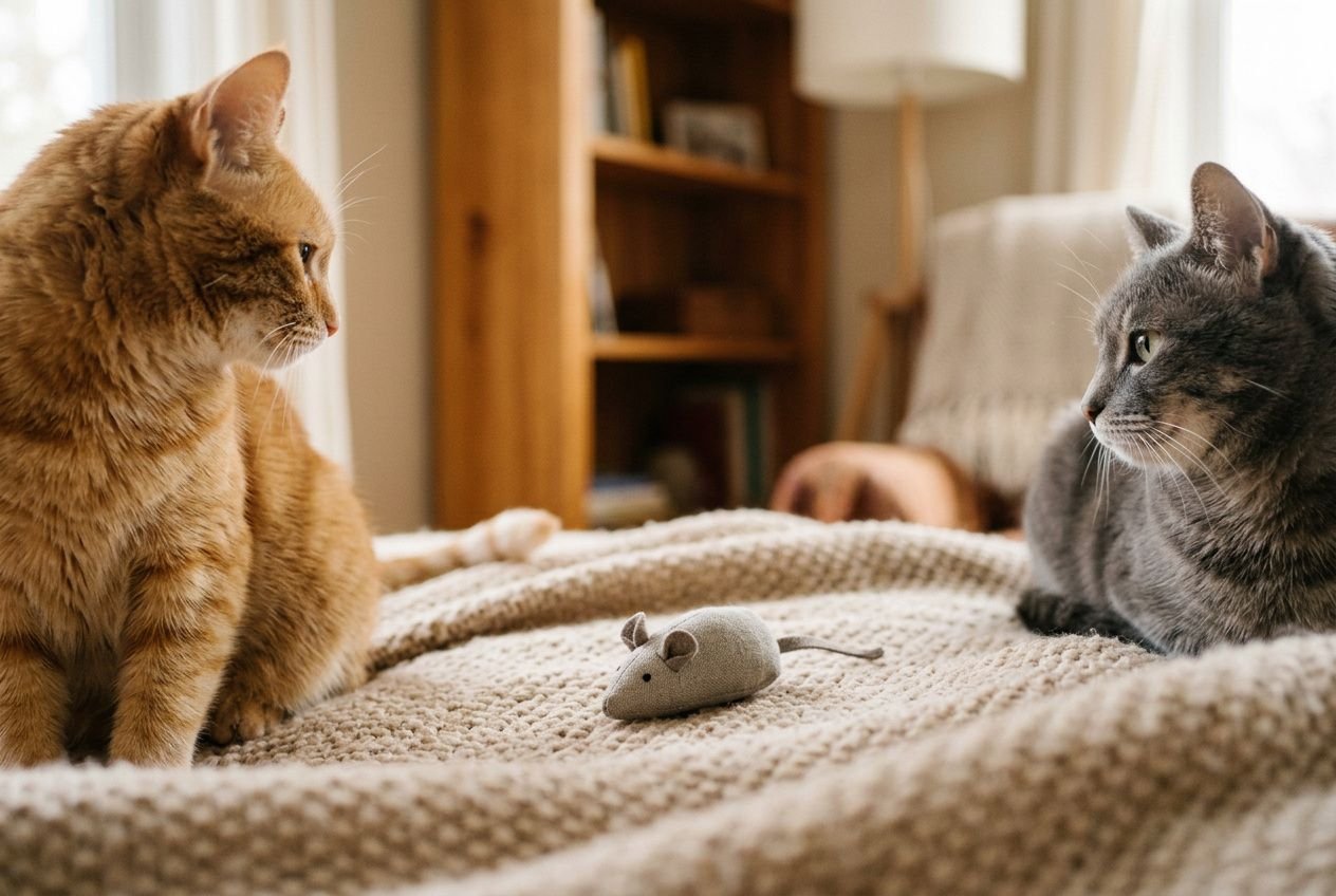 Adopter un chat adulte avec d'autres chats : faire cohabiter en douceur